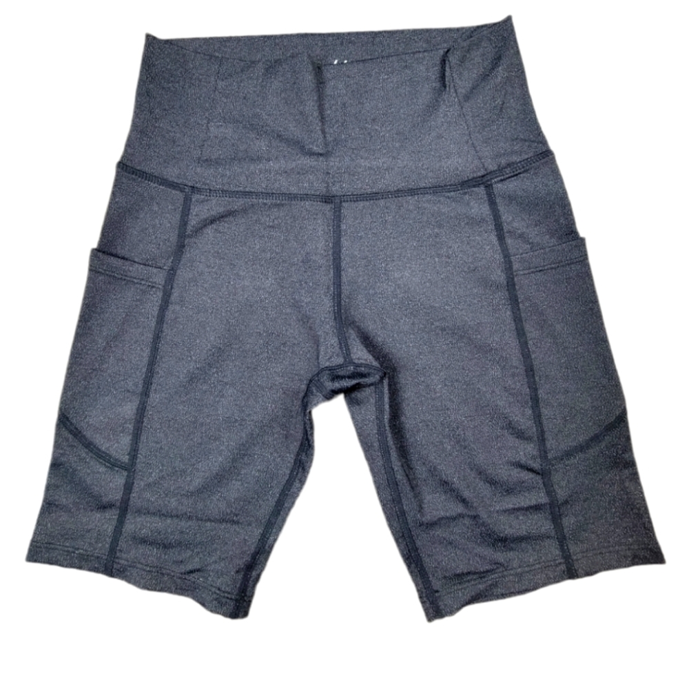 Lianshp High Waist Yoga Shorts for Women Tummy Control Athletic with Pockets